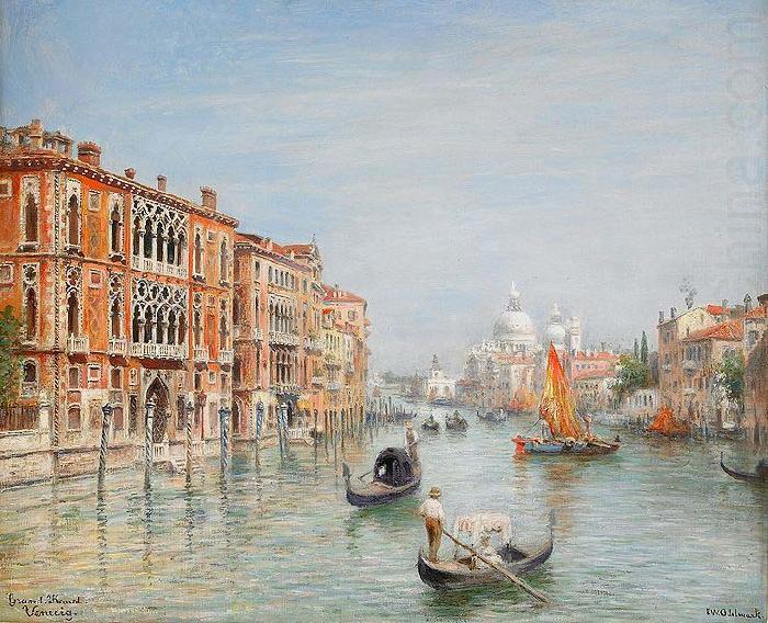 Canale Grande - Venice, Frans Wilhelm Odelmark